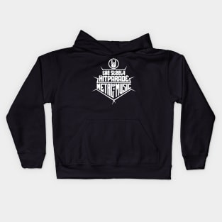 The steely Hitparade of Metal Music 2 (white) Kids Hoodie